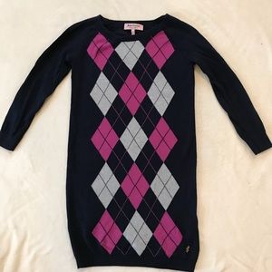 Juicy couture navy sweater dress